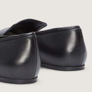 Everlane Leather Driving Loafers in Black, Size 6
